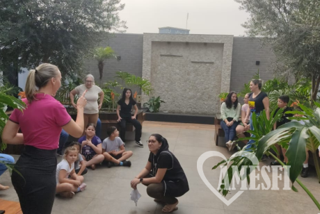 No dia, 18 de setembro, quarta-feira, foi realizado o Plano de Abandono na AMESFI