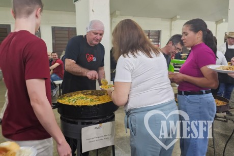 A AMESFI esteve presente no II Concurso de Risoto da comunidade Santa Cecília