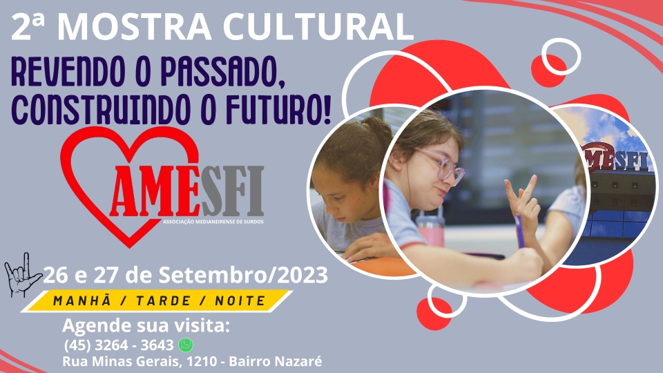 Imagem da postagem 2ª MOSTRA CULTURAL DA AMESFI